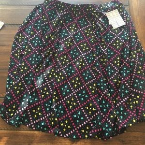 LuLaRoe multi color Madison Skirt